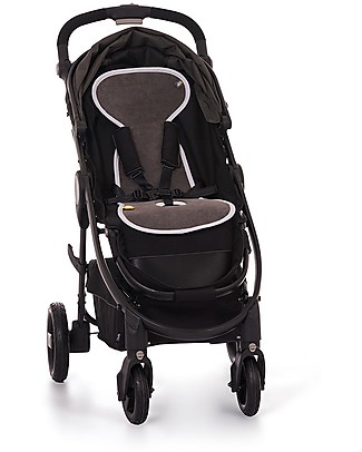 AeroMoov Universal Breathable AirLayer for Strollers, Charcoal Grey - Organic cotton Stroller Accessories