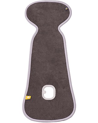 AeroMoov Universal Breathable AirLayer for Strollers, Charcoal Grey - Organic cotton Stroller Accessories