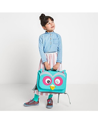 Affenzahn Cartella Olivia il Gufo - Made with recycled PET bottles! Small Backpacks