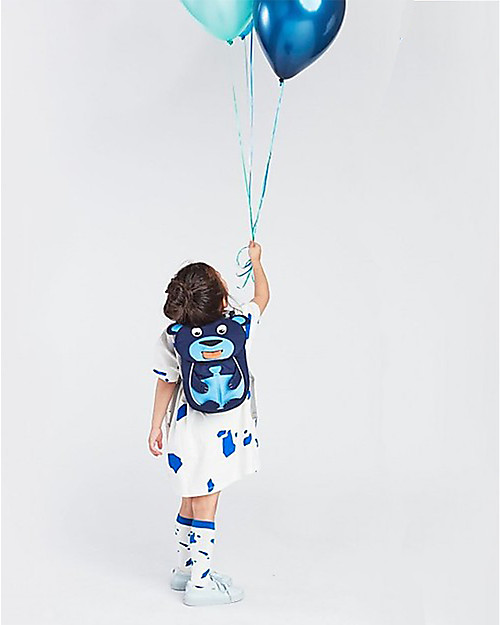 Affenzahn Kids Backpack 1-3 years, Bobo Bear - Eco-friendly and Playful! Kindergarten Backpacks