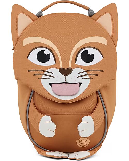 Affenzahn Kids Backpack 1-3 years - Cat - Eco-friendly and playful! Kindergarten Backpacks