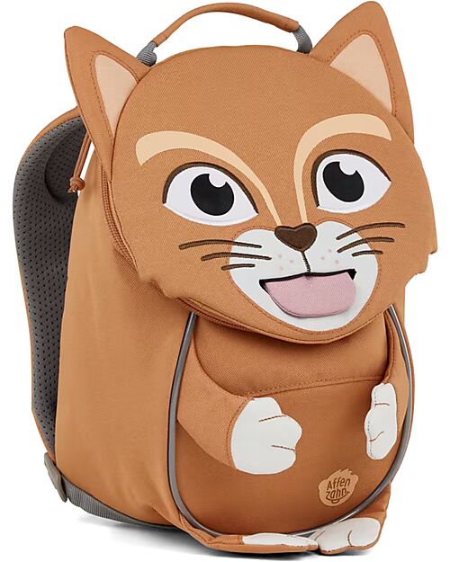 Affenzahn Kids Backpack 1-3 years - Cat - Eco-friendly and playful! Kindergarten Backpacks