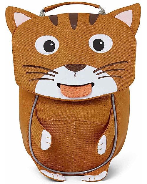 Affenzahn Kids Backpack 1-3 years - Cat - Eco-friendly and playful! Kindergarten Backpacks