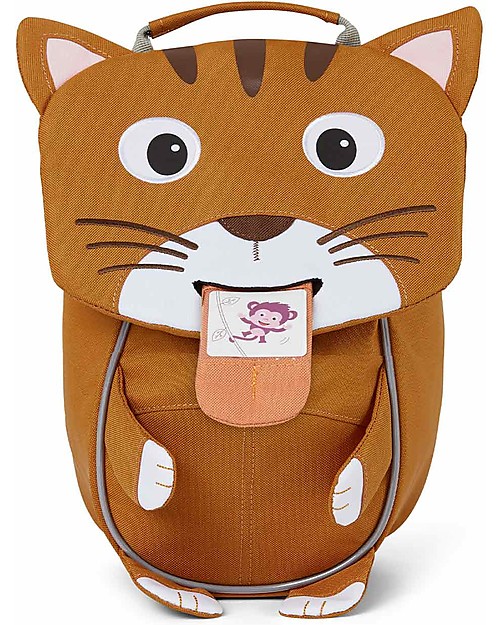 Affenzahn Kids Backpack 1-3 years - Cat - Eco-friendly and playful! Kindergarten Backpacks