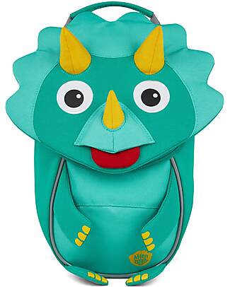 Affenzahn Kids Backpack 1-3 years - Dinosaur - Eco-friendly and playful! Kindergarten Backpacks