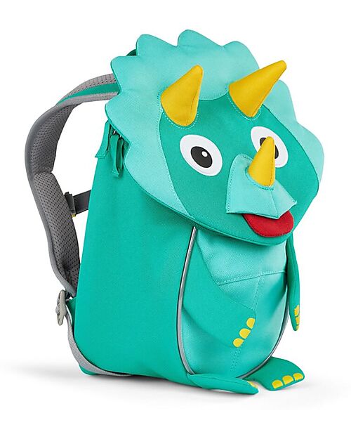 Affenzahn Kids Backpack 1-3 years, Dirk Dinosaur - Eco-friendly and playful! Kindergarten Backpacks