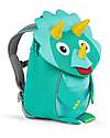 Affenzahn Kids Backpack 1-3 years, Dirk Dinosaur - Eco-friendly and playful! Kindergarten Backpacks