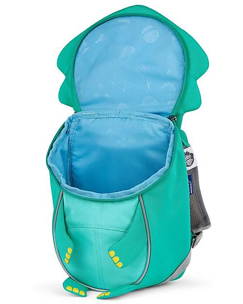 Affenzahn Kids Backpack 1-3 years, Dirk Dinosaur - Eco-friendly and playful! Kindergarten Backpacks