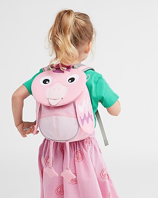 Affenzahn Kids backpack 1-3 years, Finja Flamingo - Eco-friendly and playful! null