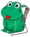 Affenzahn Kids Backpack 1-3 years - Finn Frog - Eco-friendly and playful! Kindergarten Backpacks