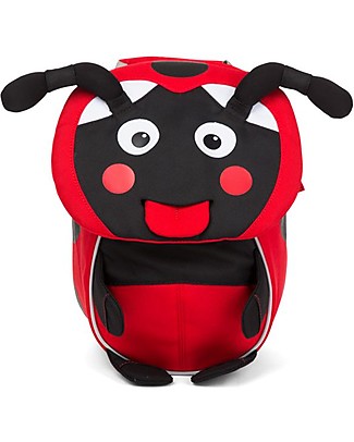 Affenzahn Kids Backpack 1-3 years, Lilly LadyBird - Eco-friendly and playful! Kindergarten Backpacks