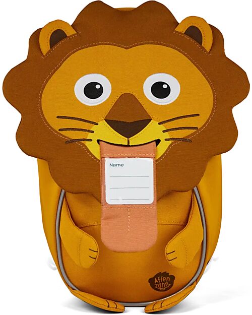 Affenzahn Kids Backpack 1-3 years - Lion - Eco-friendly and playful! Kindergarten Backpacks