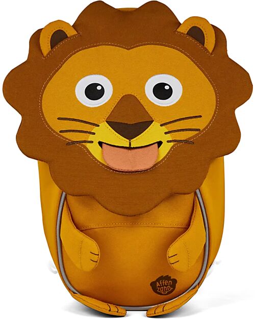 Affenzahn Kids Backpack 1-3 years - Lion - Eco-friendly and playful! Kindergarten Backpacks