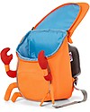 Affenzahn Kids Backpack 1-3 years - Neon Crab - Eco-friendly and playful! Kindergarten Backpacks