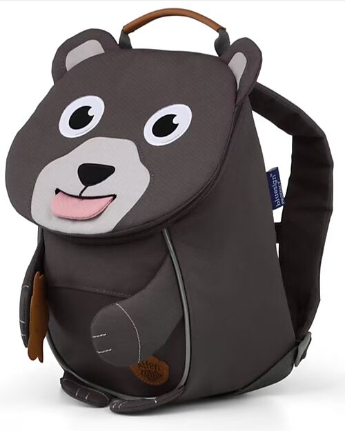 Affenzahn Kids Backpack 1-3 years - Pure Edition - Bear - Eco-friendly and playful! Kindergarten Backpacks