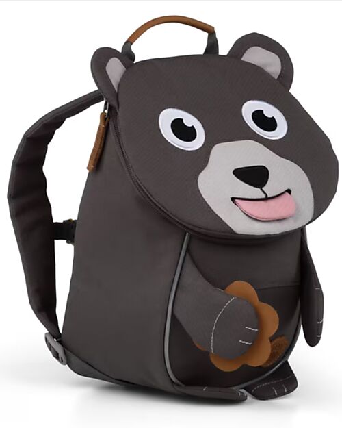 Affenzahn Kids Backpack 1-3 years - Pure Edition - Bear - Eco-friendly and playful! Kindergarten Backpacks