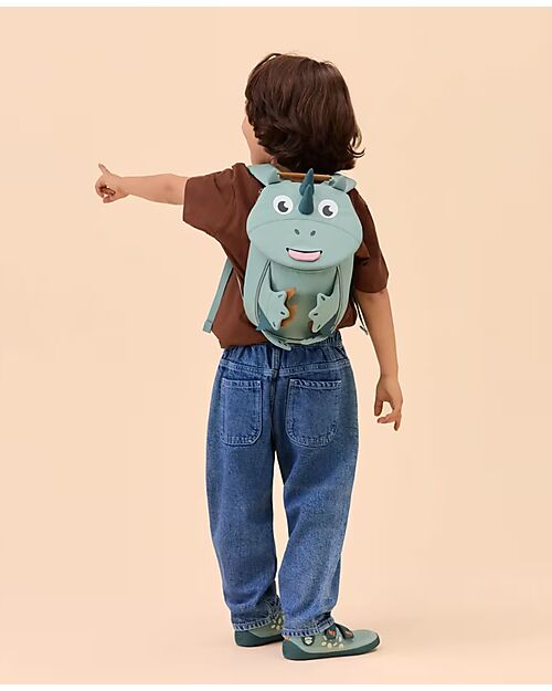 Affenzahn Kids Backpack 1-3 years - Pure Edition - Dragon - Eco-friendly and playful! Kindergarten Backpacks