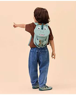 Affenzahn Kids Backpack 1-3 years - Pure Edition - Dragon - Eco-friendly and playful! Kindergarten Backpacks