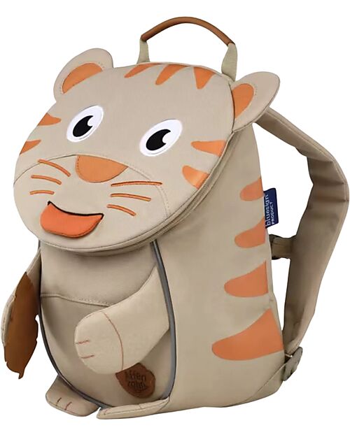 Affenzahn Kids Backpack 1-3 years - Pure Edition - Tiger - Eco-friendly and playful! Kindergarten Backpacks