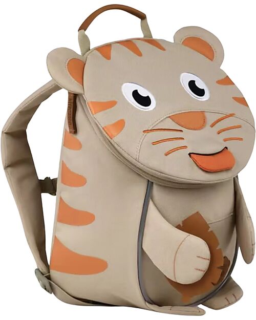 Affenzahn Kids Backpack 1-3 years - Pure Edition - Tiger - Eco-friendly and playful! Kindergarten Backpacks