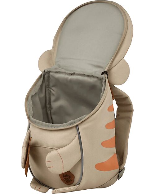 Affenzahn Kids Backpack 1-3 years - Pure Edition - Tiger - Eco-friendly and playful! Kindergarten Backpacks