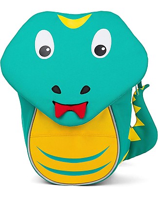Affenzahn Kids Backpack 1-3 years, Samuel Snake - Eco-friendly and playful! Kindergarten Backpacks