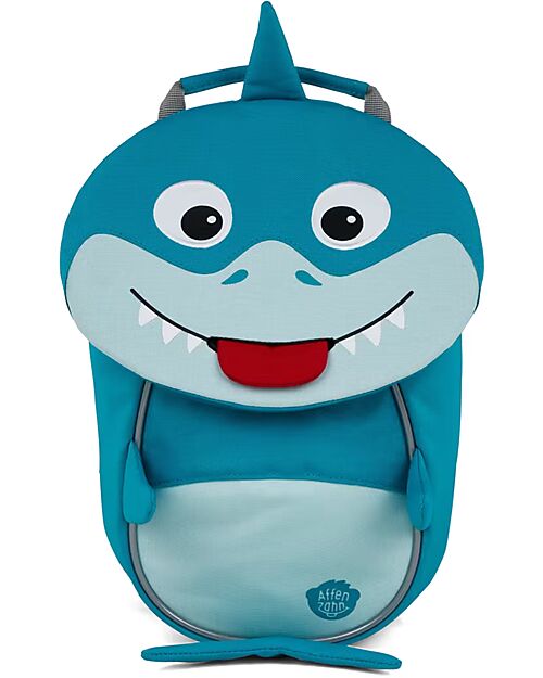 Affenzahn Kids Backpack 1-3 years - Shark - Eco-friendly and playful! Kindergarten Backpacks