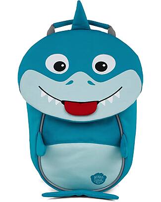 Affenzahn Kids Backpack 1-3 years - Shark - Eco-friendly and playful! Kindergarten Backpacks