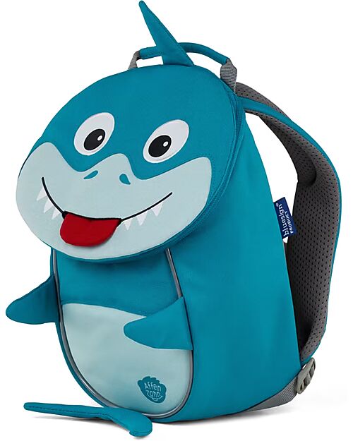 Affenzahn Kids Backpack 1-3 years - Shark - Eco-friendly and playful! Kindergarten Backpacks