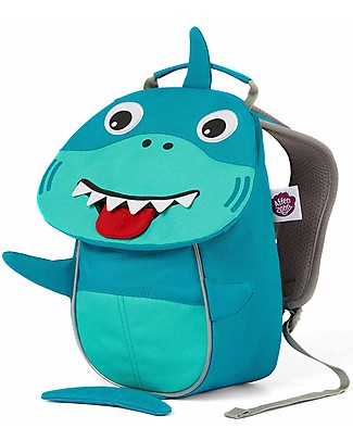 Affenzahn Kids Backpack 1-3 years - Shark - Eco-friendly and playful! Kindergarten Backpacks