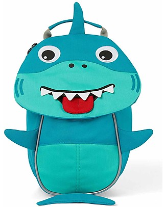 Affenzahn Kids Backpack 1-3 years - Shark - Eco-friendly and playful! Small Backpacks