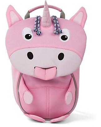 Affenzahn Kids backpack 1-3 years, Ulrike Unicorn - Eco-friendly and playful! Small Backpacks
