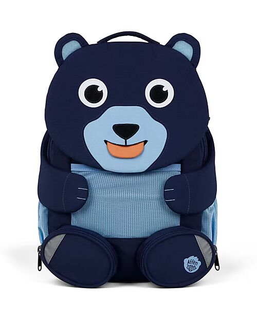 Affenzahn Kids Backpack 3-5 years - Bear - Perfect for Preschool and Eco-Friendly! Kindergarten Backpacks