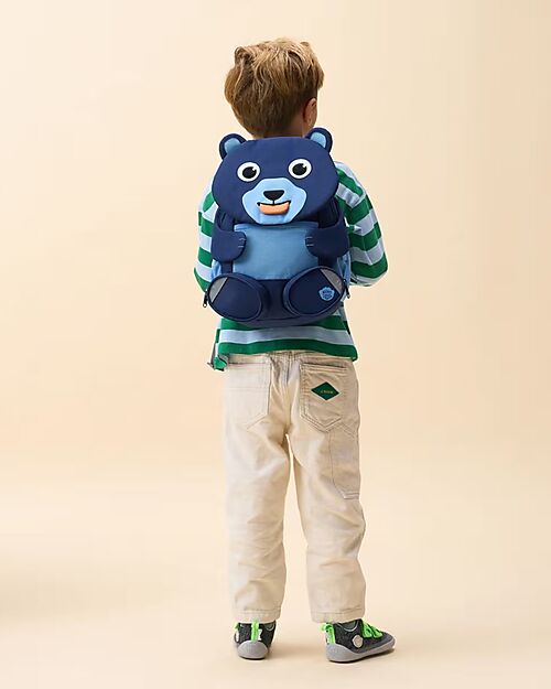 Affenzahn Kids Backpack 3-5 years - Bear - Perfect for Preschool and Eco-Friendly! Kindergarten Backpacks