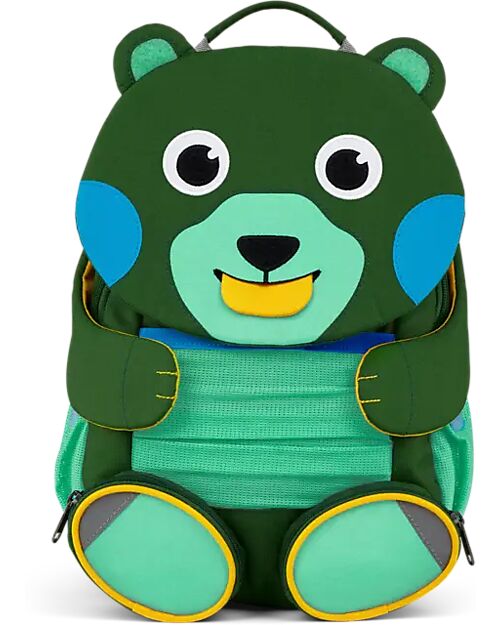 Affenzahn Kids Backpack 3-5 years - Bear - Perfect for Preschool Kindergarten Backpacks