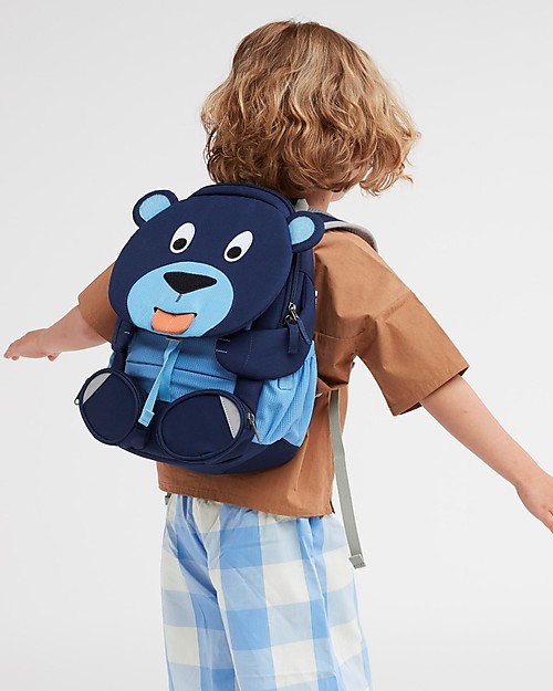 Affenzahn Kids Backpack 3-5 years, Bela Bear - Perfect for Preschool and eco-friendly! Kindergarten Backpacks