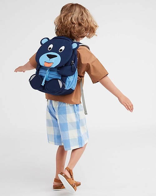 Affenzahn Kids Backpack 3-5 years, Bela Bear - Perfect for Preschool and eco-friendly! Kindergarten Backpacks