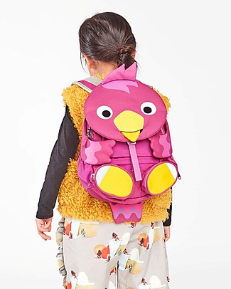 Affenzahn Kids Backpack 3-5 years, Bibi Bird - Perfect for Preschool and eco-friendly! Small Backpacks
