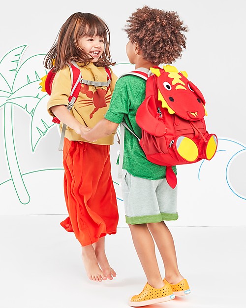 Affenzahn Kids Backpack 3-5 years, Daria Dragon - Perfect for Preschool and Eco-Friendly! Kindergarten Backpacks