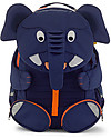 Affenzahn Kids Backpack 3-5 years, Elias Elephant - Perfect for Preschool and Eco-Friendly Kindergarten Backpacks