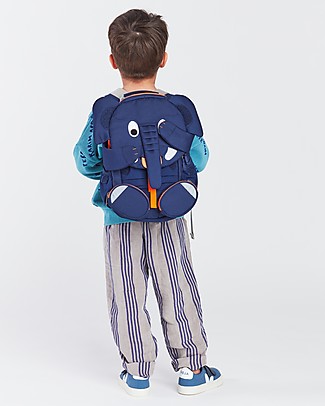 Affenzahn Kids Backpack 3-5 years, Elias Elephant - Perfect for Preschool and Eco-Friendly Kindergarten Backpacks