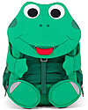 Affenzahn Kids Backpack 3-5 years - Green Frog - Perfect for Preschool and eco-friendly! Kindergarten Backpacks
