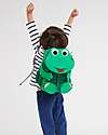 Affenzahn Kids Backpack 3-5 years - Green Frog - Perfect for Preschool and eco-friendly! Kindergarten Backpacks