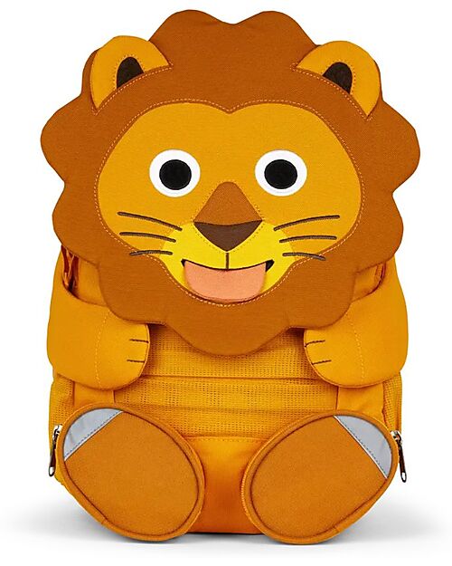 Affenzahn Kids Backpack 3-5 years - Lion - Perfect for Preschool and eco-friendly! Kindergarten Backpacks