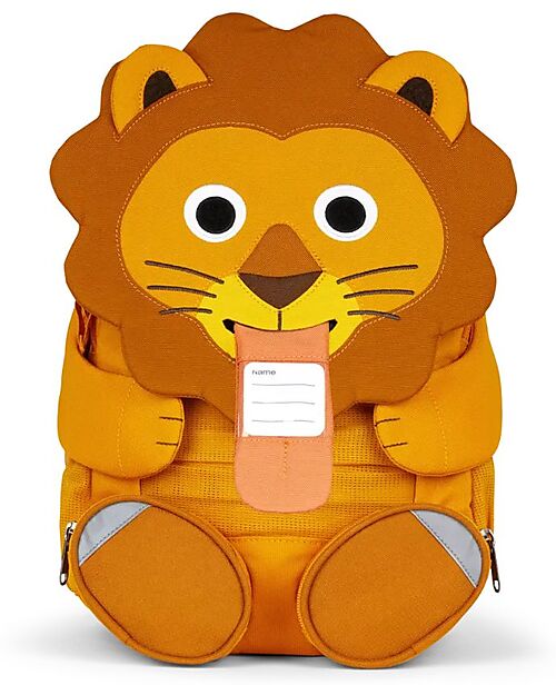 Affenzahn Kids Backpack 3-5 years - Lion - Perfect for Preschool and eco-friendly! Kindergarten Backpacks