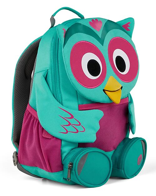 Affenzahn Kids Backpack 3-5 years - Owl - Perfect for Preschool and Eco-Friendly! Kindergarten Backpacks