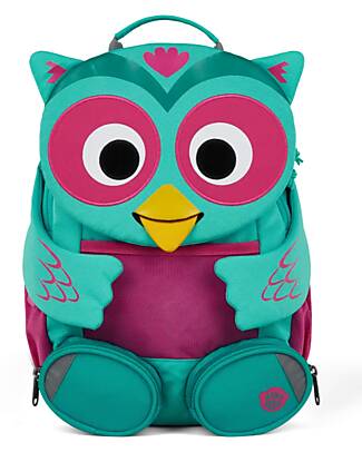 Affenzahn Kids Backpack 3-5 years - Owl - Perfect for Preschool and Eco-Friendly! Kindergarten Backpacks