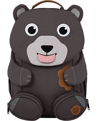 Affenzahn Kids Backpack 3-5 years - Pure Edition - Bear - Perfect for Preschool and Eco-Friendly! Kindergarten Backpacks