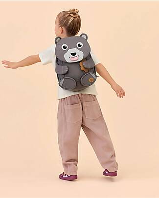 Affenzahn Kids Backpack 3-5 years - Pure Edition - Bear - Perfect for Preschool and Eco-Friendly! Kindergarten Backpacks