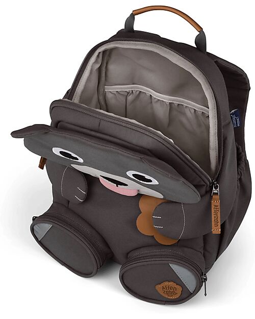Affenzahn Kids Backpack 3-5 years - Pure Edition - Bear - Perfect for Preschool and Eco-Friendly! Kindergarten Backpacks